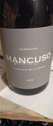 Aragona Non specificato Mancuso Garnacha 2018