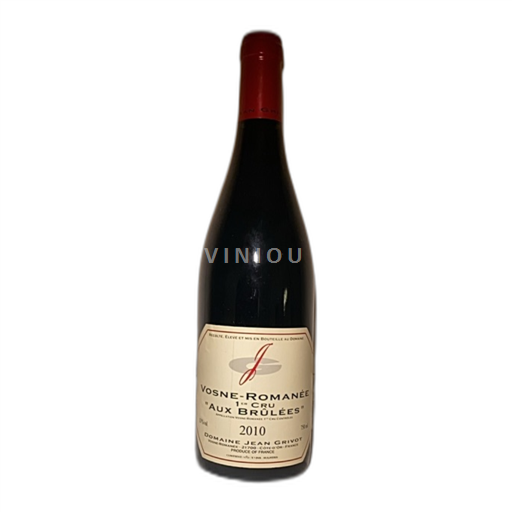 Burgundy Vosne-Romanée Premier Cru Domaine Jean Grivot Aux Brûlées 2010