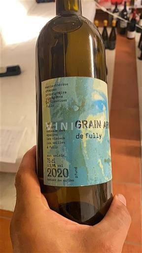 Valais Marie-Thérèse Chappaz Grain Arvine 2020