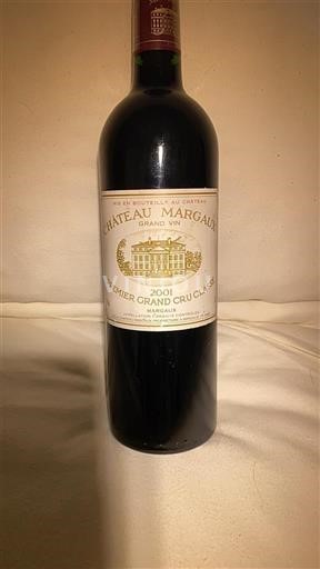 Bordeaux Margaux Premier Grand Cru Classé Château Margaux Grand Vin 2001