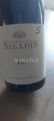 Rhônen laakso Määrittelemätön Domaine Saladin Loï Ei vuosikertaa