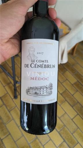 Bordeaux Médoc Le Comte de Cénêbrun 2017