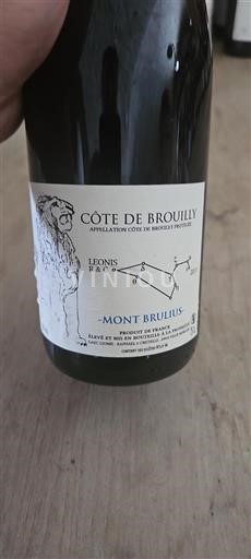 Beaujolais Côte-de-brouilly GAEC Leonis Mont Brulius 2015