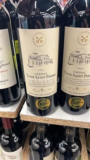 Bordeaux Saint-Émilion Grand Cru Grand Cru Tour Saint Pierre 2021