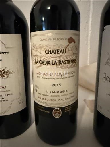 Bordeaux Montagne Saint-Émilion Château La Croix La Bastienne 2015