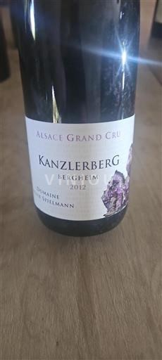 Alsace Grand Cru Domaine Sylvie Spielmann Kanzlerberg 2012