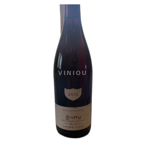 Bourgogne Givry Vignerons de Buxy Buissonnier 2018