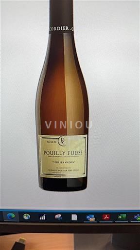 Borgogna Pouilly-fuissé Domaine Cordier Vieilles Vignes 2021
