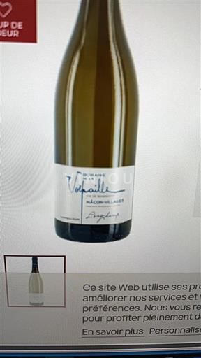 Bourgogne Mâcon och Mâcon-Villages Domaine La Verpaille 2022