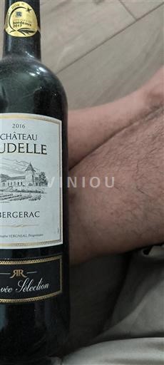 Lounais-Ranska Bergerac Château Rudelle Sélection 2016