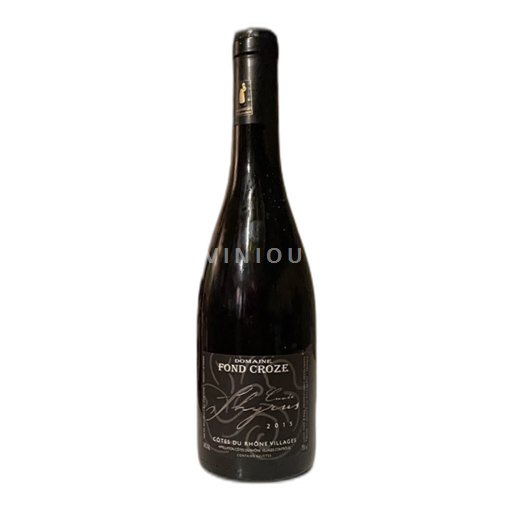 Vallée du Rhône Côtes-du-rhône-villages Fond Croze Shyrus 2015