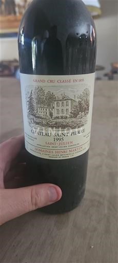 Bordeaux Saint-Julien Grand Cru Château Saint-Pierre 1995