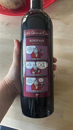 Bordeaux Bordeaux supérieur A La Gloire Du Chat 2014