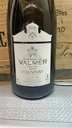 Vallée de la Loire Vouvray Château Valmer 2022