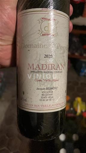 Zuidwest-Frankrijk Madiran Domaine Peyros Vieilles Vignes 2020