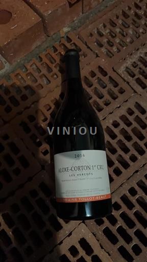 Burgundsko Aloxe-Corton Premier Cru Domaine Tollot-Beaut Les Vercots 2016