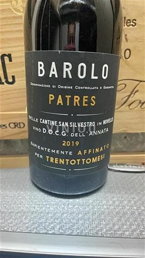 Piemonte Barolo Cantine San Silvestro Patres 2019