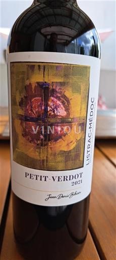 Bordeaux Listrac-Médoc Jean Denis Bibian Petit-Verdot 2021