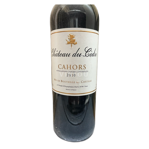 South West Cahors Château Cèdre 2010