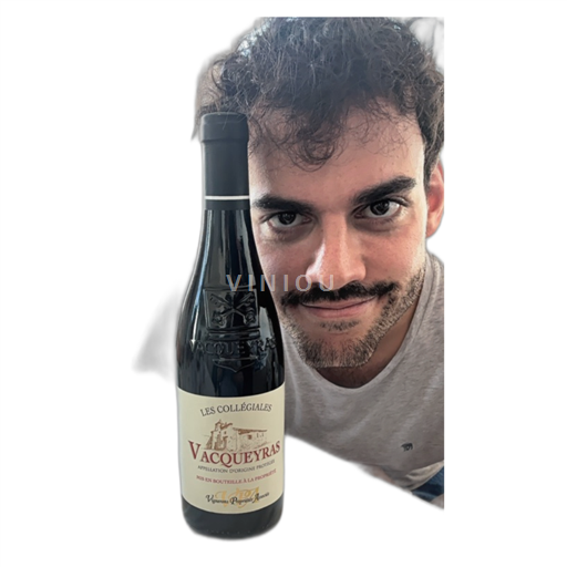 Vin Rouge sec Les Collégiales Vignerons Propriétés Associés Non millésimé France Vallée du Rhône Vacqueyras
