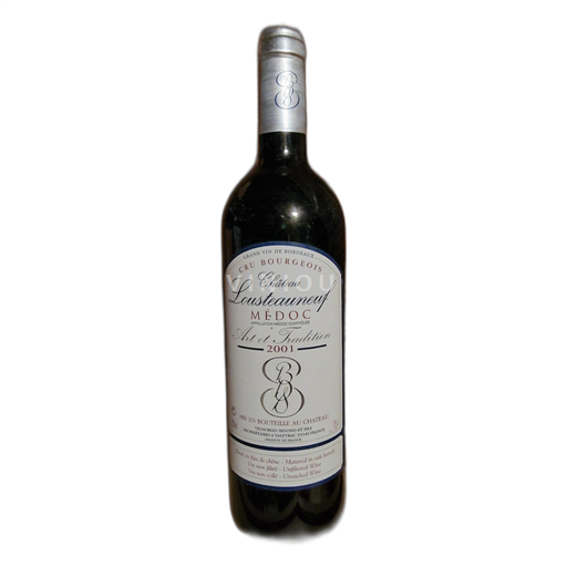 Bordeaux Médoc Château Lousteauneuf Art et Tradition 2001