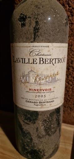 Languedoc Minervois Château Laville Bertrou La Réserve 2005