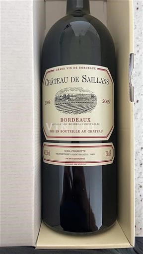 Bordeaux Château Saillans 2008