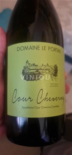 Údolí Loiry Cour-cheverny Domaine Le Portail 2020