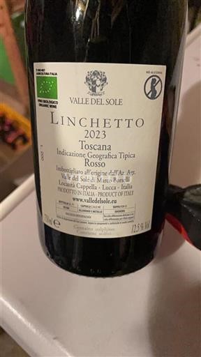 Tuscan Wines Unspecified Valle del Sole Linchetto 2023