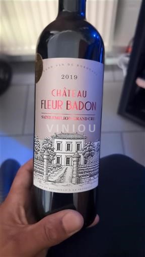 Burdeos Saint-Émilion Gran Cru Grand Cru Château Fleur Badon 2019