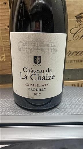 Beaujolais Brouilly Château La Chaize Combiliaty 2017
