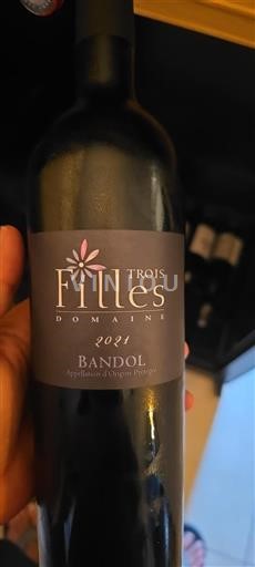 Provence Bandol Domaine Trois Filles 2021