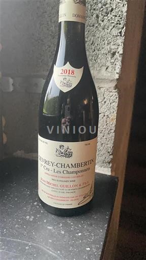Burgundy Gevrey-Chambertin Premier Cru Jean-Michel Guillon & Fils Les Champonnets 2018