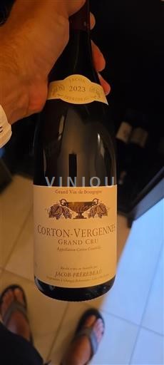 Burgundy Corton Grand Cru Jacob-Frérebeau Vergennes 2023