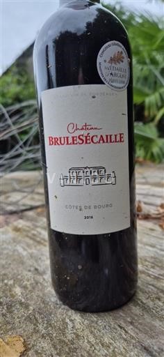 Bordeaux Côtes-de-bourg Château Brulesécaille 2016