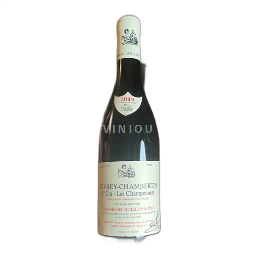 Bourgogne Gevrey-chambertin Premier Cru Domaine Guillon Les Champonnets 2019