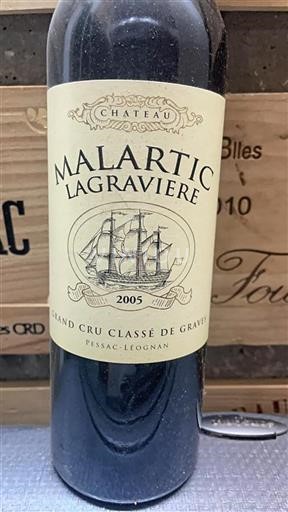 Bordeaux Pessac-Léognan Grand Cru Malartic-Lagravière 2005