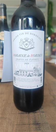 Bordeaux Graves Domaine Bordes 2024