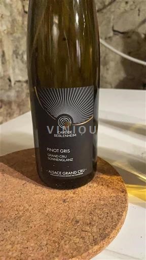 Alsazia Alsazia Grand Cru Grand Cru Cave de Beblenheim Sonnenglanz Senza annata