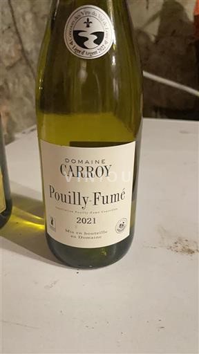 Vallée de la Loire Pouilly-fumé Domaine Carroy 2021