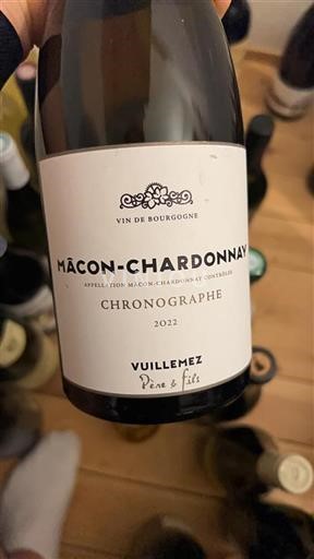 Bourgogne Mâcon och Mâcon-Villages VuillemeZ Père & Fils Chronographe 2022