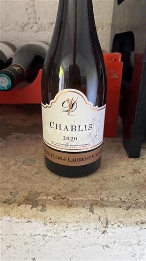 Vin Blanc sec Domaine Yvon & Laurent Vocoret 2020 France Bourgogne Chablis
