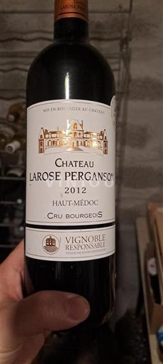 Bordéus Haut-Médoc Cru Bourgeois Château Larose Perganson 2012