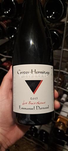 Rona dolina Crozes-hermitage Emmanuel Darnaud Les trois chênes 2015