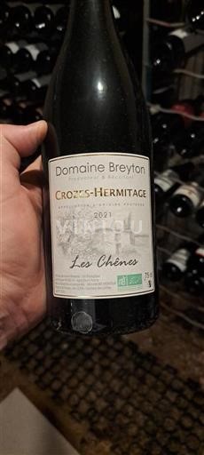 Valle del Rodano Crozes-Hermitage Domaine Breyton Les Chênes 2021