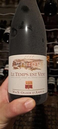 Vale do Ródano Côtes-do-Ródano M&S Ogier Ampuis Le Temps est Venu 2014