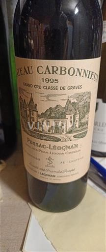 Bordeaux Pessac-Léognan Château Carbonnieux 1995