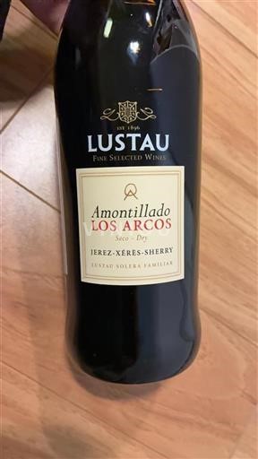 Andalousie Xérès Lustau Amontillado Los Arcos Non Millésimé