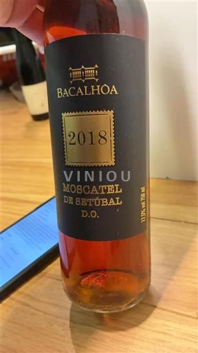 Portugal Muscat of Setúbal Bacalhôa 2018
