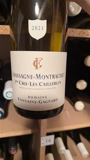 Burgundy Chassagne-Montrachet Premier Cru Domaine Fontaine-Gagnard Les Caillerets 2021
